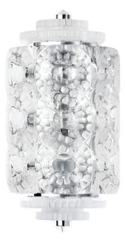 Wall sconce seville small size gilded euro model. - Lalique